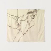 Tenture Egon Schiele-Self Portrait As St Sebastian (Devant (Horizontal))