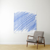 Tenture Égratignure au crayon coloré à l'éclosion (En situation)