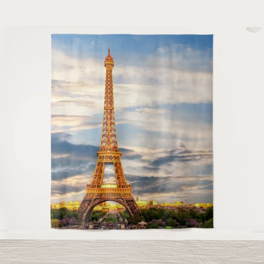 Tenture eiffel tower in paris, the city of love (Devant)