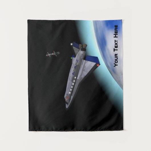 Tenture El Al Space Shuttle (Devant)