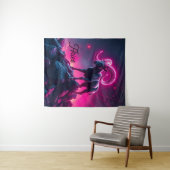 Tenture Electric Vanguard Aries Wall Tapestry (En situation (horizontale))