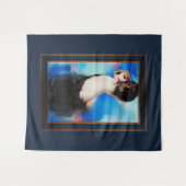 Tenture Elégance en noir par Rolf Armstrong (Devant (Horizontal))