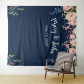 Tenture Élégance Moderne Fond de Photographie de Mariage à (En situation (horizontale))