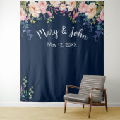 Tenture Élégance Moderne Fond de Photographie de Mariage à (En situation)