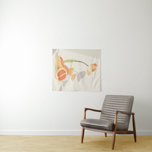 Tenture Élégance monochrome (En situation (horizontale))