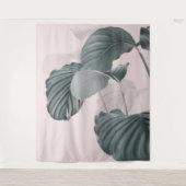 Tenture Élégance tropicale au Pastel (Devant)