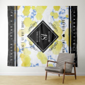 Tenture Élégant 18e Anniversaire de Mariage en Porcelaine (En situation (horizontale))