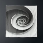 Tenture Elegant Black and White Spiral Abstract Design,<br><div class="desc">Add a touch of sophistication to your space with this elegant black and white spiral abstract design, featuring a captivating hypnotic effect. The perfect combination of modern minimalist art and optical illusion, ideal for enhancing home decor, canvas prints, posters, and more. This design brings a sense of depth and movement,...</div>
