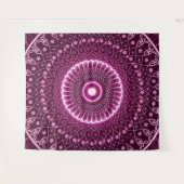 Tenture Élégant bohème coloré abstrait rose guérison (Devant (Horizontal))