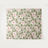 Tenture Elegant cherry blossoms seamless pattern (Devant (Horizontal))