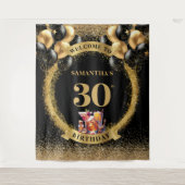 Tenture Elégant cocktail Whiskey 30e anniversaire Contexte (Devant)