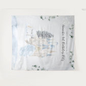 Tenture Élégant conte de fées | Princesse d'hiver (Devant (Horizontal))