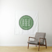 Tenture Élégant, contemporain, poli et personnalisable. (En situation (horizontale))