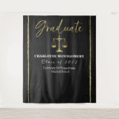 Tenture Élégant cours de droit Grad Party Contexte (Devant)