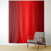 Tenture Élégant dégradé rouge à noir (En situation)