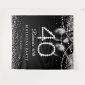 Tenture Elégant Diamants 40e Anniversaire (Devant (Horizontal))