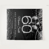 Tenture Elégant Diamants 60e Anniversaire (Devant (Horizontal))