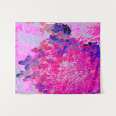 Tenture Elégant Fuchsia et bleu foncé Limelight Hydrangea (Devant (Horizontal))