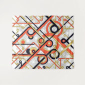 Tenture Elégant Gold & Green Wall pendage (Devant (Horizontal))
