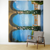 Tenture Elégant Italie Arches Mariages Photo Booth Backdro (En situation)