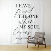 Tenture Élégant J'Ai Trouvé Le Mariage One Quote (En situation)