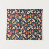 Tenture Elegant Koi Fish and Lotus Pattern (Devant (Horizontal))