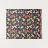 Tenture Elegant Koi Fish and Lotus Pattern (Devant (Horizontal))