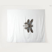 Tenture Élégant libellule mécanique en Splendor Steampunk (Devant (Horizontal))