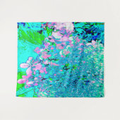 Tenture Élégant Limelight rose et bleu Hydrangea (Devant (Horizontal))