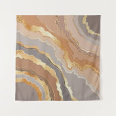 Tenture Elégant Marbre Or : Arrière - plan stylisé. (Devant (Horizontal))