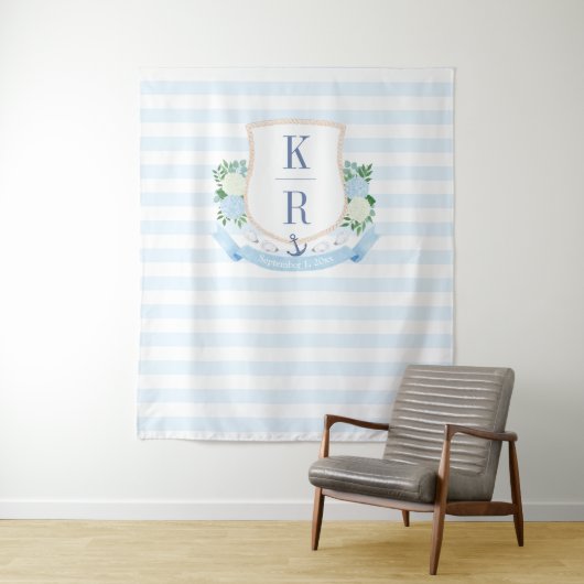 Tenture Elégant Mariage côtier Crest Fond photo (En situation)