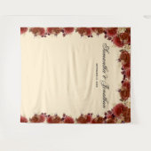 Tenture Elégant Mariage de fleurs en terre cuite (Devant (Horizontal))