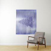 Tenture Elegant Merry Christmas | Charming Lavender Purple (En situation)