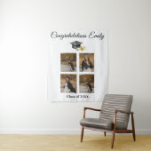 Tenture Elegant Minimal Minimalist Graduation (En situation)