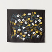 Tenture Élégant motif floral de Tulipe (Devant (Horizontal))