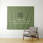 Tenture Elegant Olive Tapestry – Make It Yours Today (En situation (horizontale))