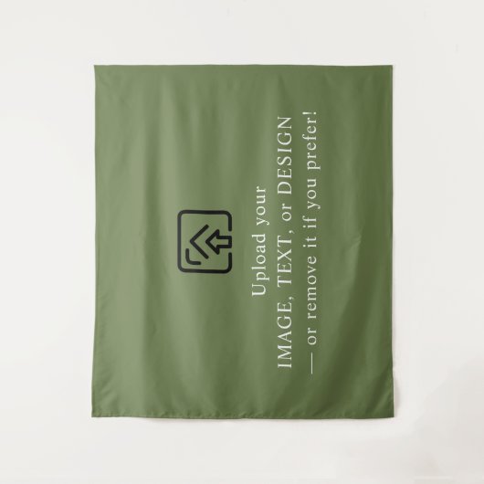 Tenture Elegant Olive Tapestry – Make It Yours Today (Devant)