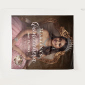 Tenture Elegant Quinceañera Tapestry Photo Backdrop (Devant (Horizontal))