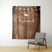 Tenture Élégant Rustique Bois Graduation Photo Contexte (En situation)