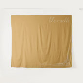 Tenture Elegant Tan Geometric Lines (Devant (Horizontal))