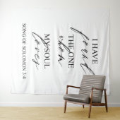 Tenture Elegant Wedding Backdrop Tapestry (En situation (horizontale))