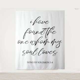 Tenture Élégante bannière de fond Mariage personnalisée