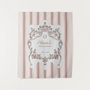 Tenture Élégante Bienvenue pour une Fête de Mariage Floral