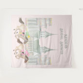 Tenture Elégante course de cheval Derby Party Photo fond (Devant (Horizontal))