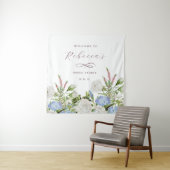 Tenture Élégante Fête de Mariage Florale (En situation)