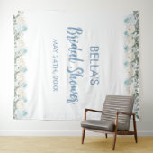 Tenture Élégante Fête de Mariage Hivernale de la Belle (En situation (horizontale))