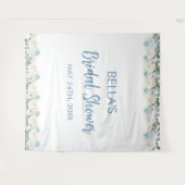 Tenture Élégante Fête de Mariage Hivernale de la Belle (Devant (Horizontal))