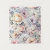 Tenture Élégante floraison Rose (Devant)