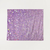 Tenture Élégante Parties scintillant violette Lilac Sparkl (Devant (Horizontal))