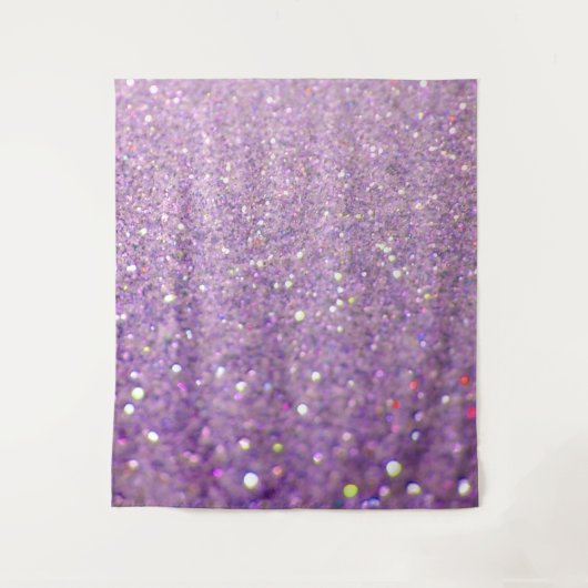Tenture Élégante Parties scintillant violette Lilac Sparkl (Devant)